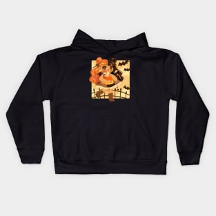 Candy Corn Vampire Kids Hoodie